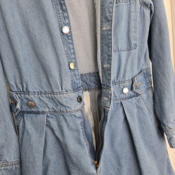 Universal Thread Light Blue Denim Jumpsuit - Picture 4 of 12